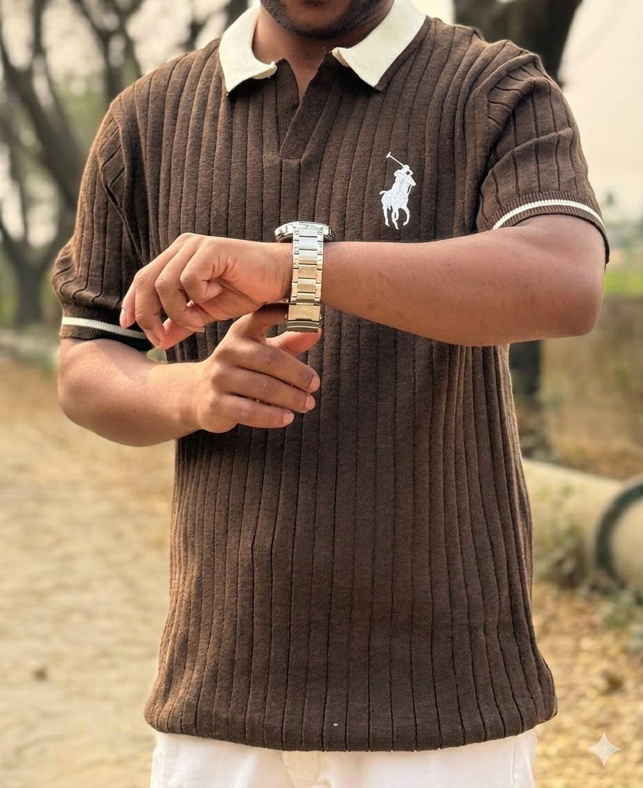 RL Old Money Polo (Coffee)